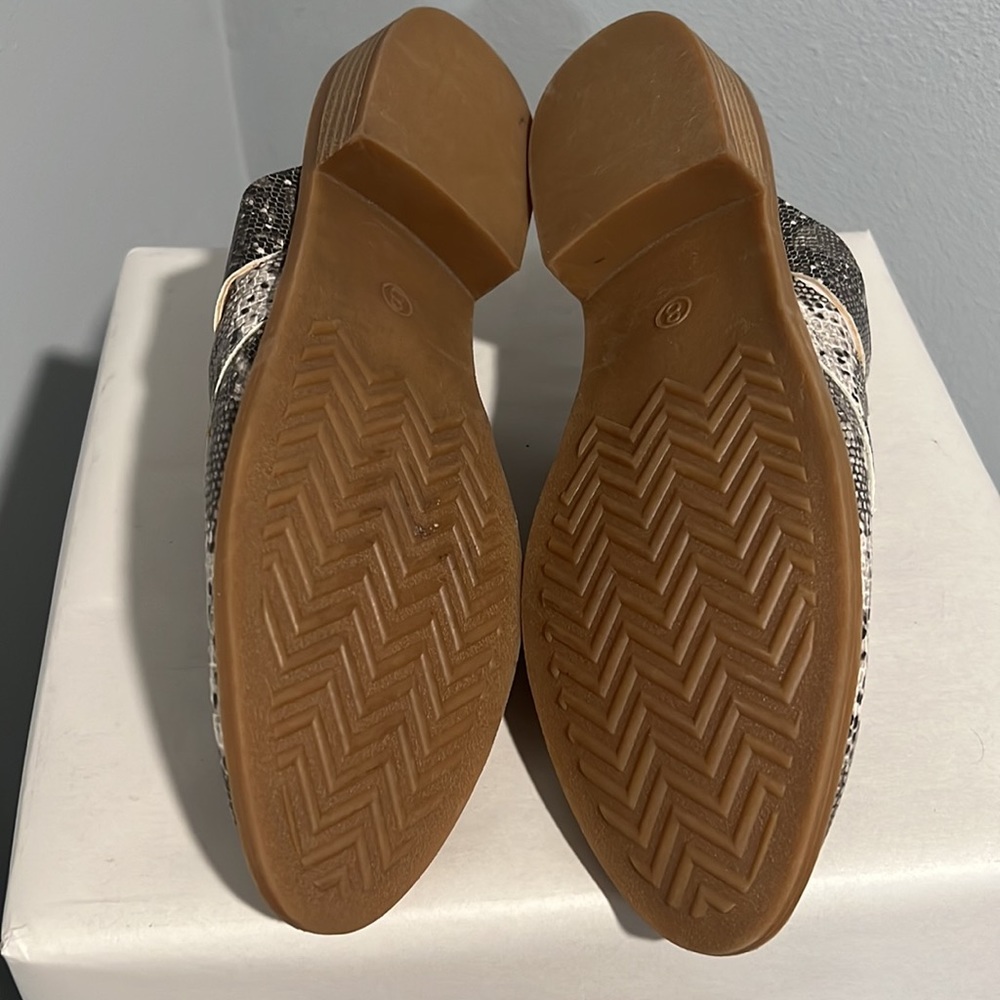 New BC Footwear Snake Print Python Mules - Picture 12 of 12